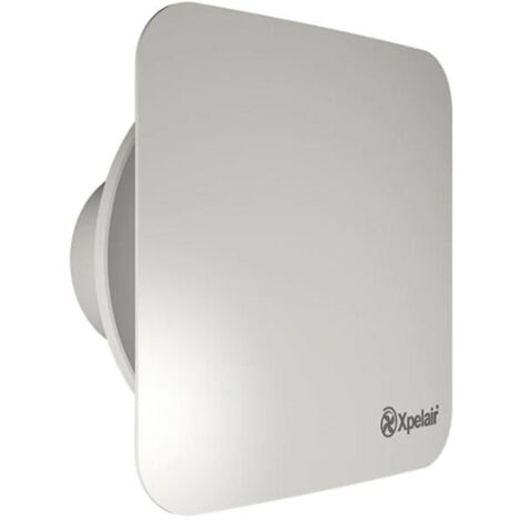 Xpelair C6PS Simply Silent Contour 6/150mm Square Extractor Fan with Pullcord