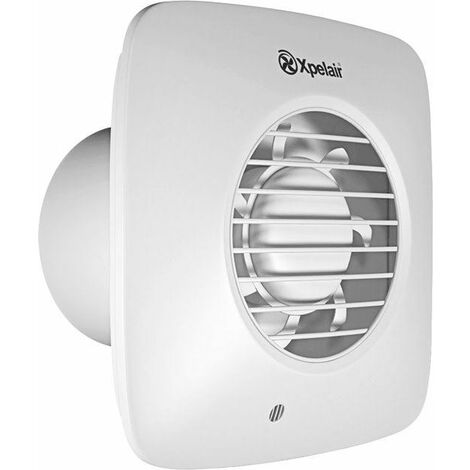 Xpelair Simply Silent DX100BS 100mm Standard Square Extractor Fan 2 Speed Square