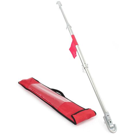 Stabilizzatori Rimorchio Pieghevoli - Set 2 Piedi, Capacità 1350kg, Con Manovella - Foto 2