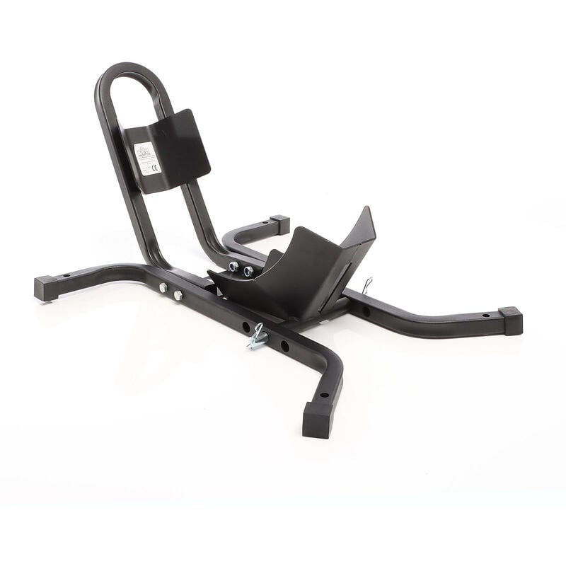 Bloque roue de moto pour pneu avant – en Acier – pour ø 17–21', 90-130 mm – Béquille Support repose-moto lève-moto de Montage Atelier Stockage