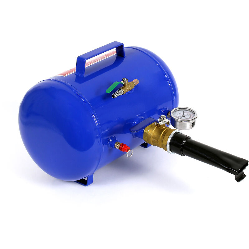 Xpotool - Booster de pneus Canon à air 38l Gonfleur pneumatique de pneus Compresseur jante 10 bar max. - blau