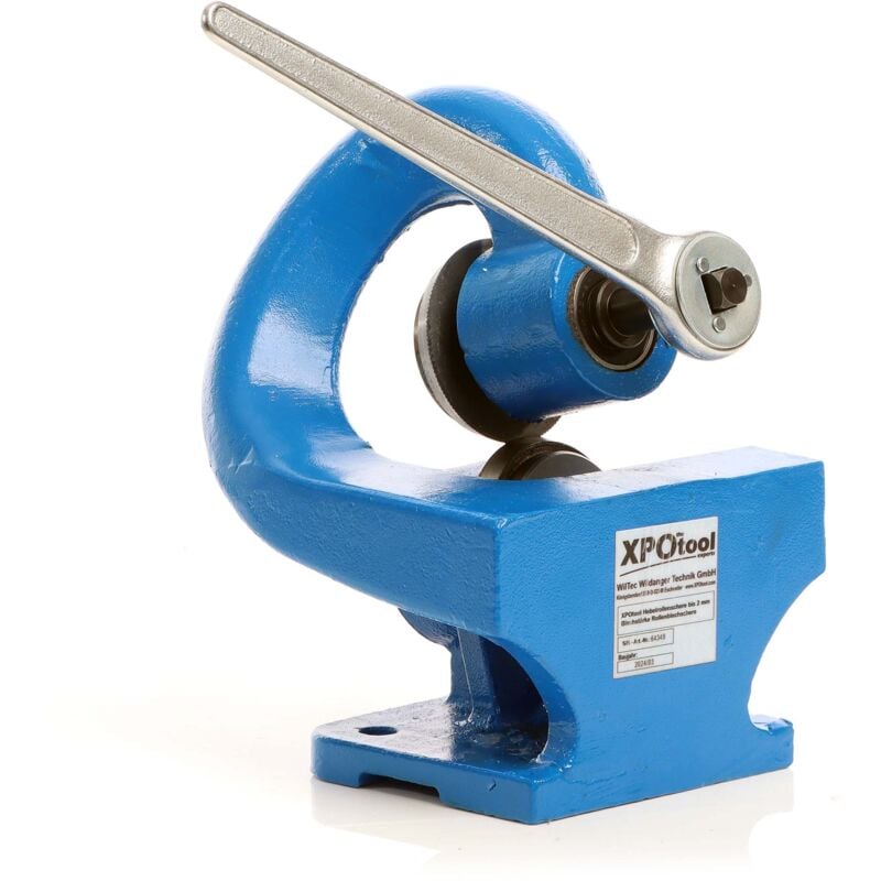 Cisaille à tôle à molette Épaisseur de 2 mm Cisaille manuelle à levier Découpe droite et arrondie - Xpotool