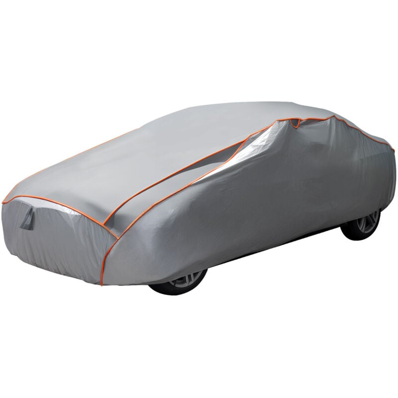 Wiltec Housse extérieure anti-grêle pour voitures – Taille xxl / 572 x 203 x 119 cm – Bâche de protection étanche et respirante anti-rayures
