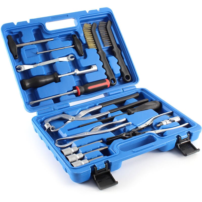 Xpotool - Kit d'outils de montage de Tambour de frein 15 pièces pour Freins à tambour et à disque