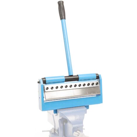 XPOtool Máquina plegadora manual de chapa 300mm x 2,5/3mm dobladora 90° con palanca herramienta