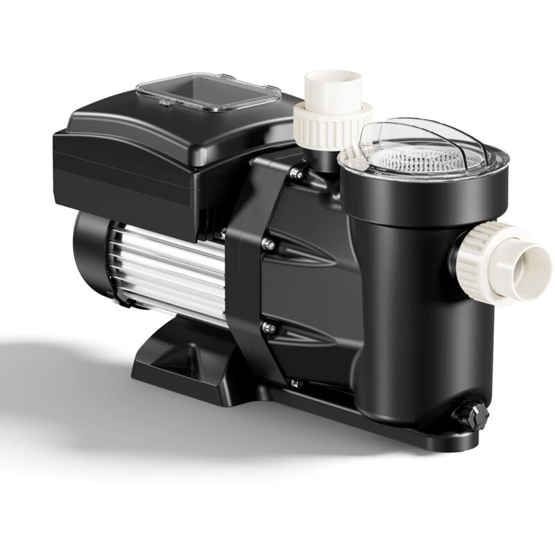 Pompe de piscine à vitesse variable 750 w – Débit 21000 l/h – Hauteur refoulement 17 m – Pompe de filtration et de circulation pour Filtre Eau – Pool