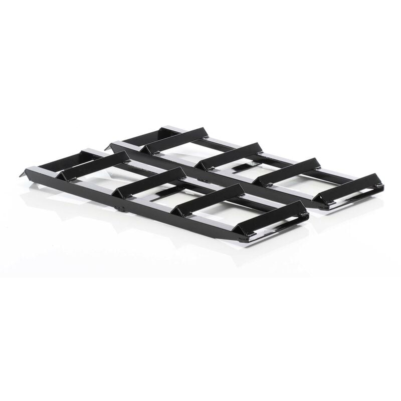 Rallonge pour Rampe d'accès 650 x 195 x 680 mm – capacité de charge 2x 400 kg – en Acier – Rallongement pour rampes automobiles Chargement Entretien