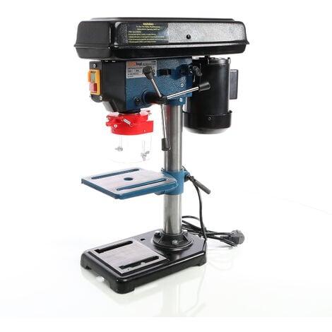 XPOtool Trapano da banco 500W con laser, mandrino da 1,5-16 mm e 500-2500 giri/min Trapano a colonna