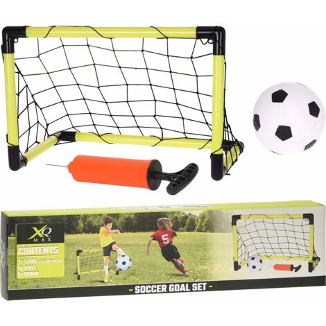 LittleTom 2 in 1 Porta da Calcio Bambini - 125x80 Porta Pop Up Pieghevole -  Set Calcio Bambino per Allenamento Portiere Calcio - Mini Porte da Calcio  Rete Calcio Bambini - Porte