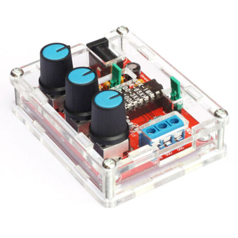 XR2206 high-precision function signal generator, sine/triangle/square wave output, adjustable frequency amplitude 1Hz-1MHz