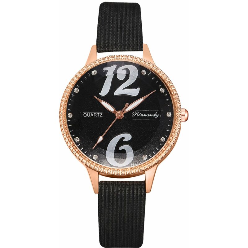 

XR4600, elegante, elegante, reloj de vestir para mujer, reloj de pulsera de cuarzo analogico minimalista, reloj informal simple para viajes al aire
