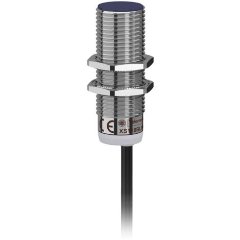 Xs118blpal5 Schneider Capteur Inductif Cylindrique M18 12 à 24vdc Pnp No 3 Fils Noyable Cable 5m Telemecanique