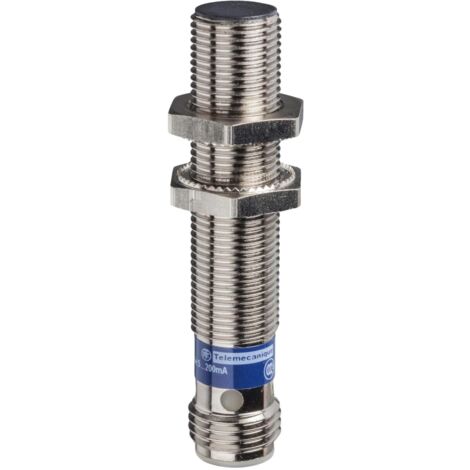 Xs612b3dam12 Schneider Detecteur Inductif Court M12 12 24vdc No 2 Fils Noyable Sn4mm Connecteur M12 Telemecanique