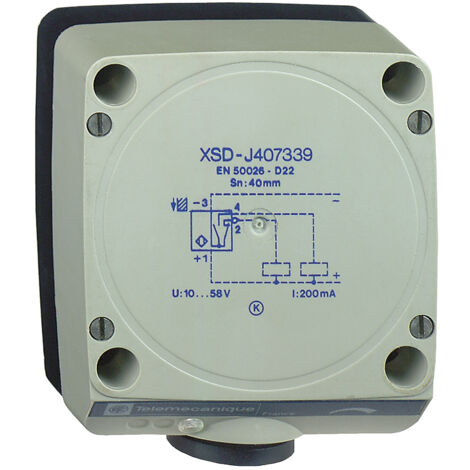 Xsdh603629 Schneider Osisense Xsd - Détecteur Inductif 80x80 L40mm Boitier Plastique Sn 60mm Telemecanique