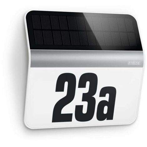 XSolar LH-N Número de Casa Luz de LED Acero Inoxidable Steinel