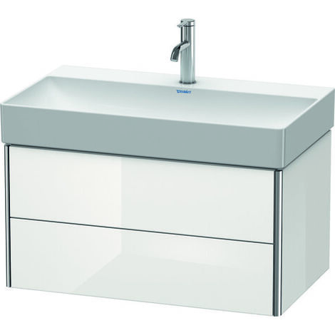 XSQUARE mobile lavabo 397x784x460mm bianco lucido mancanza