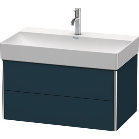 XSQUARE mobile lavabo 397x784x460mm Blu notte semilucido