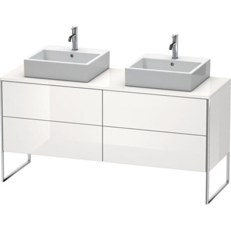 XSQUARE mobile lavabo 778x1600x548mm f 2 lavabo bianco lucido mancanza
