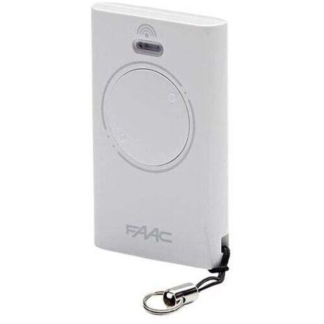XT2 Télécommande 2 canaux 433MHz Blanc émetteur d'origine Rolling Code SLH LR - 787007