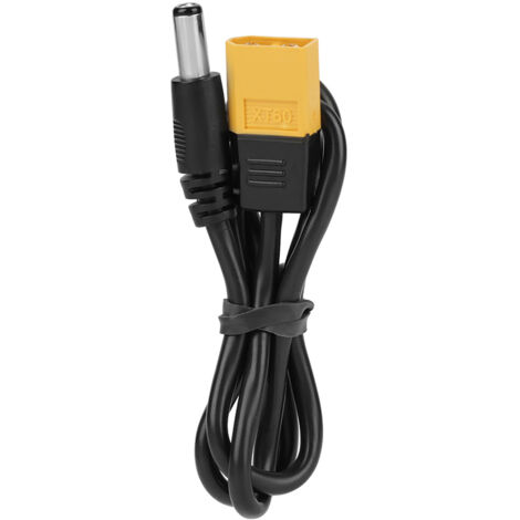 XT60-Stecker (Rundstecker) auf 5,5 x 2,5 mm DC-Stecker (Stromkabel) DC5525