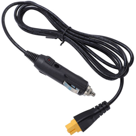 XT60 Zigarettenanzünderkabel, Kfz-Stromkabel (weiblich) für CHARMER Zigarettenanzünder-Ladegerät, Powerstation-Adapter, wasserdichte Stromaufbewahrung für Kabel und Leitungen