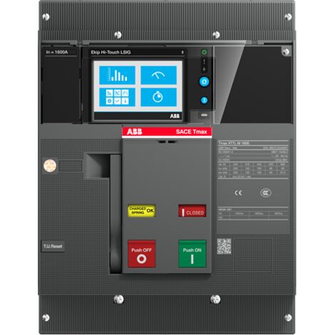 XT7SM 1600 Ekip ToucHLSI In1600A 3p FF 1SDA101381R1 ABB 101381