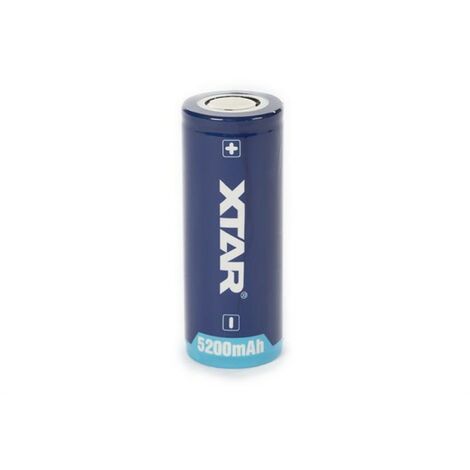 Xtar - Accu Li-ion Cylindrique 3 6 V - 5000 Mah - 26650