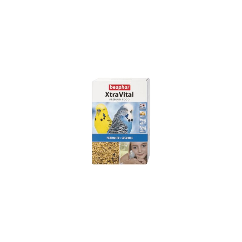 

Mixtura XTRA VITAL para periquitos 1 kg - Beaphar