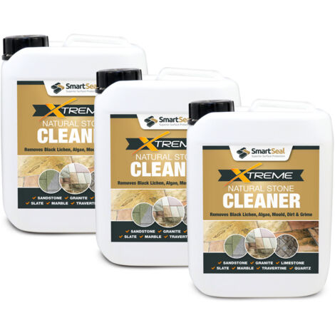 Xtreme Natural Stone Cleaner - 3 x 5 Litre