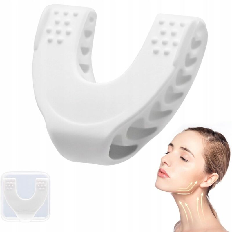 XTVTX Jawline Trainer 100 kg - Bianco, Universale