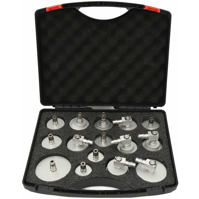 XVX - 15 pièces adaptateur de matre-cylindre ensemble adaptateur de purge de liquide de frein étanche universel pour automobiles