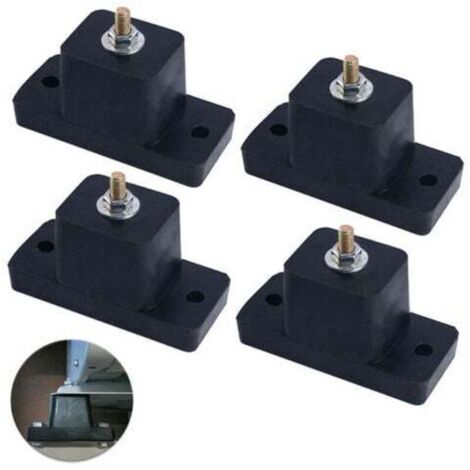 XVX 4 paires/ensemble coussinets d'isolation Anti-Vibration en caoutchouc pour climatiseur Base antichoc de montage d'amortisseur de climatisation