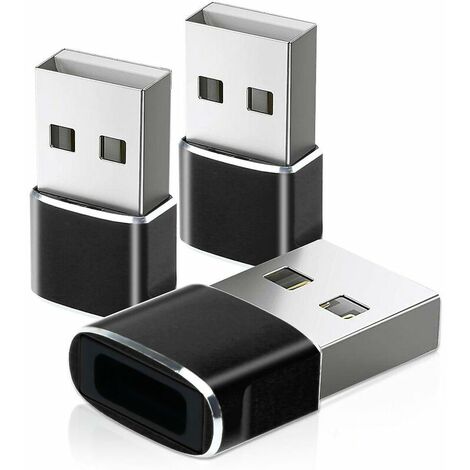 Duttek Lot de 2 adaptateurs USB C vers Midi, adaptateur USB C vers USB B,  adaptateur d'interface USB type C femelle vers USB B mâle pour contrôleur