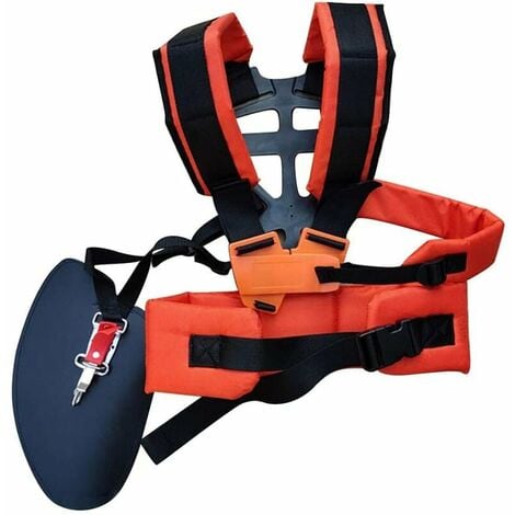 XVX Harnais Effort Réglable Confortable,Harnais à Epaule Pratique Confort Pour Débroussailleuse Tondeuse à Gazon Universal Machine De Jardin Accessoire