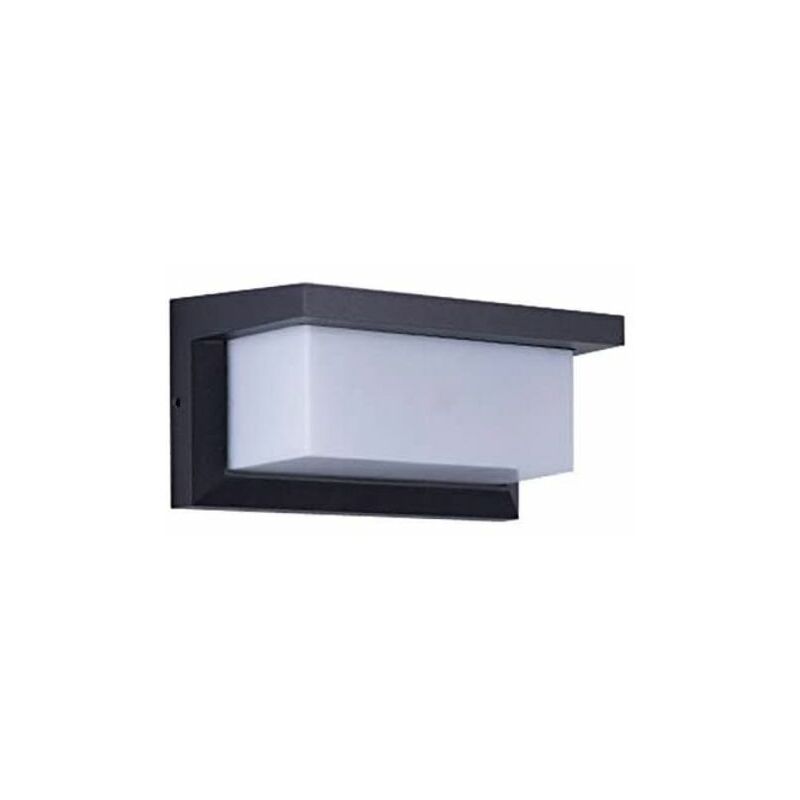 Led Applique Murale Extérieur 18W Étanche En Aluminium Anthracite Eclairage Décoration Lumière - XVX