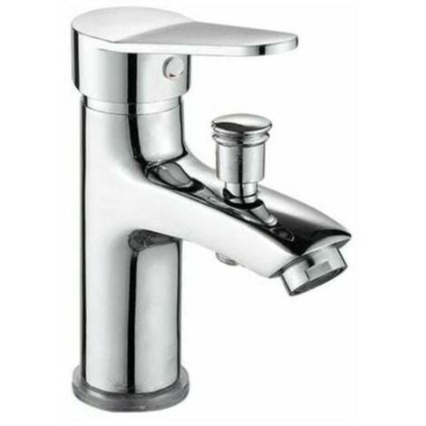 XVX Mitigeur de douche Robinet de douche robinet monotrou à double usage chaud et froid Alliage