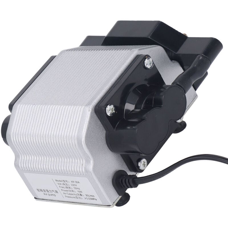 XVX - Pompe d'assistance à l'air pour découpeur Laser à assistance pneumatique, 30l/min, vitesse réglable, faible bruit, 220V, pour graveur Laser