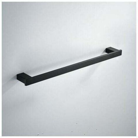 XVX Toallero de Baño Barra de Toalla de Acero Inoxidable 40 cm Negro BA8003B-40