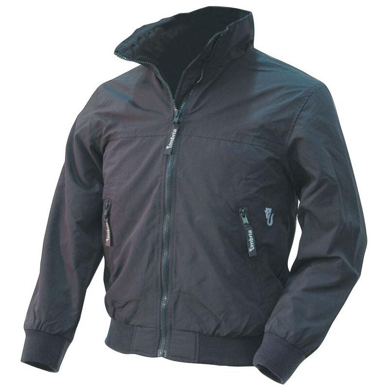 M, Bleu marine: Blouson d'équitation adulte mi-saison