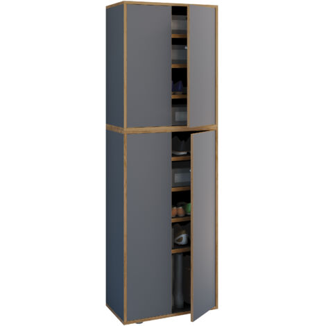 XXL Holz Großer Schuhschrank Salia B60
