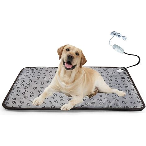 XXL Indoor Large Dog Heating Pad Waterproof Dog Bed Heating Mat Pet Heating Pad Dog Warming Mat For Small Medium Medium Pets King Size