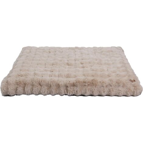 XXL Materassino Peloso per Cani Taglia Grande Cuccia per cane 120x90x12 cm
