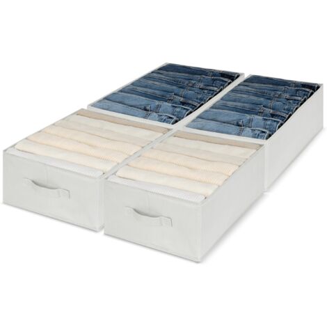 XXL Trouser Storage Improved 4 Reinforced Jeans Organizers Large 7 Compartments Heavy Duty