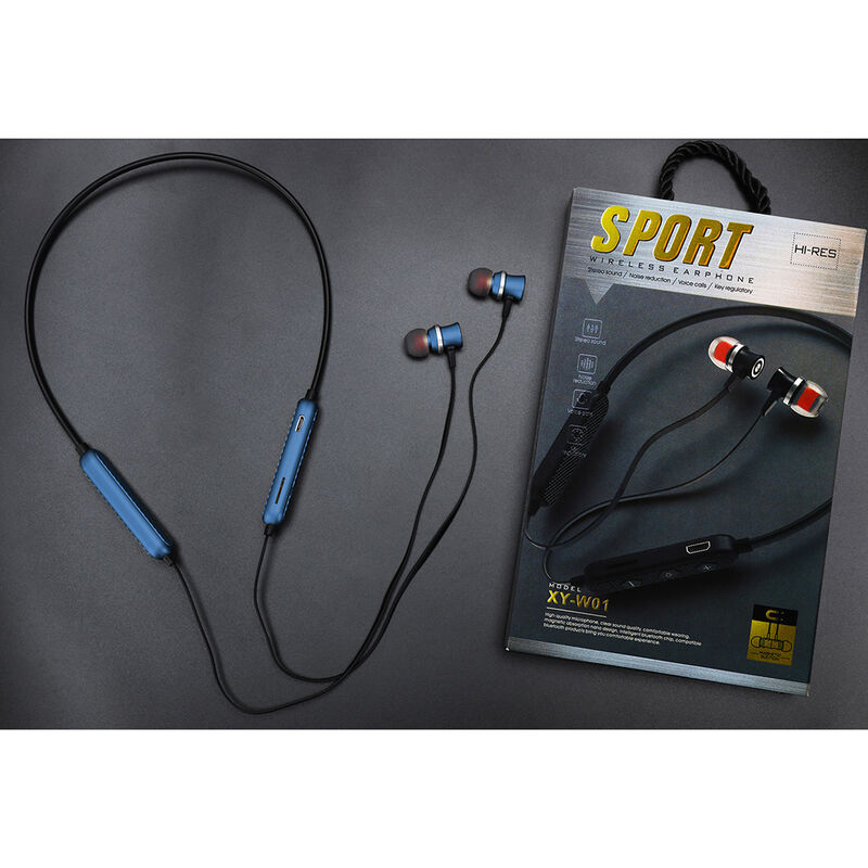 

XY-W01 Auriculares intrauditivos inalambricos Auriculares estereo de musica Auriculares deportivos BT5.0 Impermeable y resistente al sudor con