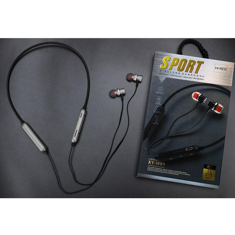 

XY-W01 Auriculares intrauditivos inalambricos Auriculares estereo de musica Auriculares deportivos BT5.0 Impermeable y resistente al sudor con