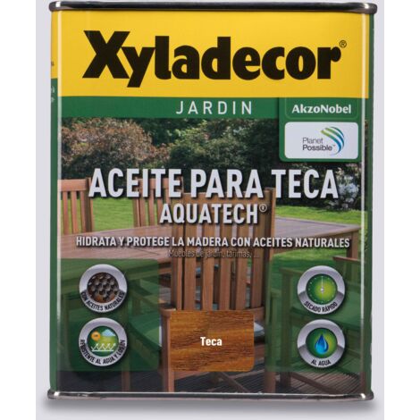 Xyladecor Aceite para Teca Aquatech color Teca 5 L