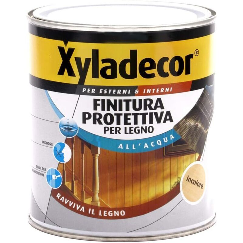 Xyladecor Finitura Protettiva Per Legno Da Interno esterno. Incolor...