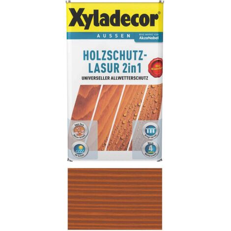 XYLADECOR Holzschutzlasur Teak 2,5 Ltr