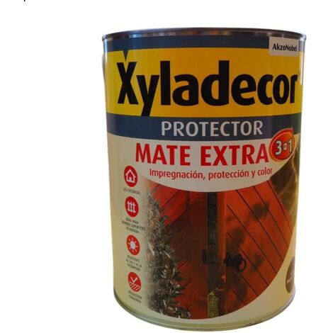 Xyladecor protector madera Mate extra 3 en 1 Pino 5 Lt