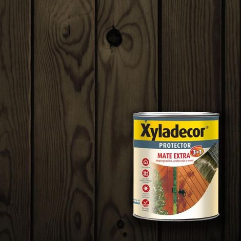 Xyladecor protector mate 3 en 1 Ebano 750 ml